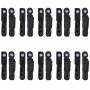 10 PCS מיקרופון מכסים נגד אבק Mesh + רמקול מכסים נגד אבק Mesh עבור iPhone 8-7