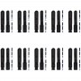 10 PCS מיקרופון מכסים נגד אבק Mesh + רמקול מכסים נגד אבק Mesh עבור iPhone 8 פלוס