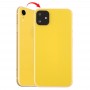חזרה השיכון כיסוי עם מראה חיקוי של I11 עבור XR iPhone (עם כרטיס SIM מגש ו מפתחות Side) (זהב)