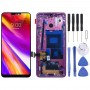 מסך LCD ו Digitizer מלא עצרת עם מסגרת עבור LG G7 ThinQ - G710 G710EM G710PM G710VMP (אדום)