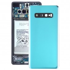 חזרה סוללה כיסוי עם מצלמה עדשה עבור גלקסי S10 + (ירוק)
