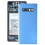 חזרה סוללת כיסוי עם מצלמת עדשה עבור גלקסי S10 + (כחולה)