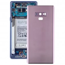 חזרה סוללה כיסוי עם מצלמה עדשה עבור Note9 גלקסי (סגול)