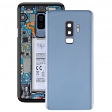 חזרה סוללה כיסוי עם מצלמה עדשה עבור גלקסי S9 + (כחול)