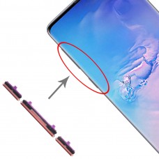 10 סט סייד מפתחות עבור גלקסי S10 - גלקסי S10 + (ורוד)