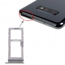 SIM Card מגש + כרטיס SIM מגש - Micro SD כרטיס מגש עבור גלקסי S10 + - S10 - S10e (גרין)