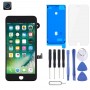 מסך LCD ו Digitizer מלא עצרת כוללים מצלמה קדמית לאייפון 7 פלוס (שחור)