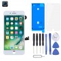 מסך LCD ו Digitizer מלא עצרת כוללים מצלמה קדמית לאייפון 7 פלוס (לבן)