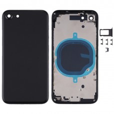 חזרה סוללת כיסוי עם מצלמת עדשת כיסוי ו SIM Card מגש ו מפתחות Side עבור SE iPhone 2020