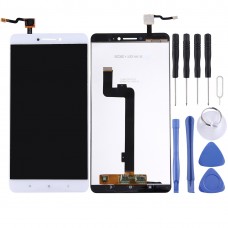 מסך LCD ו Digitizer מלא עצרת עבור Xiaomi Mi מקס (לבן)