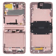 פלייט Bezel מסגרת התיכון עבור סמסונג גלקסי Z Flip 5G SM-F707 (ורוד)