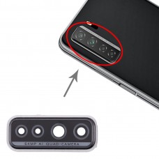 מצלמה מקורית עדשת כיסוי עבור Huawei P40 Lite 5G - נובה 7 SE (שחור)
