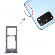SIM Card מגש + מיקרו SD כרטיס מגש עבור סמסונג גלקסי S20 + - גלקסי S20 Ultra (שחור)