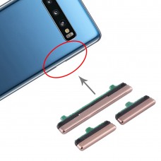 לחצן הפעלת לחצן בקרת עצמה עבור 5G S10 סמסונג גלקסי (זהב)