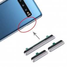 לחצן הפעלת לחצן בקרת עצמה עבור 5G S10 סמסונג גלקסי (כסף)