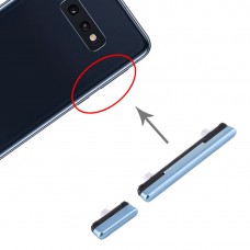 לחצן הפעלת לחצן בקרת עצמה עבור סמסונג גלקסי S10e (כחול)