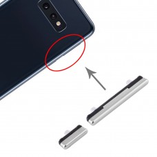 לחצן הפעלת לחצן בקרת עצמה עבור סמסונג גלקסי S10e (כסף)