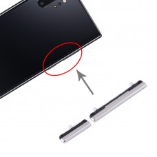 לחצן הפעלת לחצן בקרת עצמה עבור סמסונג גלקסי Note10 + (כסף)