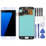 מסך LCD חומר OLED ו Digitizer מלא עצרת עבור סמסונג גלקסי S7 (כסף)
