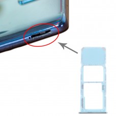 SIM Card מגש + מיקרו SD כרטיס מגש עבור סמסונג גלקסי A71 - A715 (גרין)