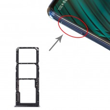 SIM Card מגש + כרטיס SIM מגש + מיקרו SD כרטיס מגש עבור סמסונג גלקסי A51 - A515 (שחור)
