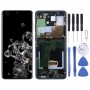 מסך LCD מקורי Digitizer מלא עצרת עם מסגרת עבור Samsung Galaxy S20 Ultra