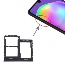 SIM Card מגש + כרטיס SIM מגש + מיקרו SD כרטיס מגש עבור סמסונג גלקסי A315 - A31 (שחור)