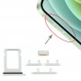 SIM Card מגש + סייד מפתחות עבור iPhone 12 מינים (ירוקה)