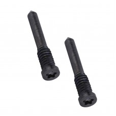 100 PCS טעינה ברגי נמל עבור מיני 12 iPhone (שחור)