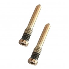 100 PCS טעינה ברגי נמל עבור מיני 12 iPhone (זהב)
