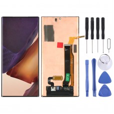 מסך LCD מקורי Digitizer מלא עצרת עבור סמסונג גלקסי Note20 Ultra