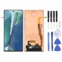 מסך LCD מקורי Digitizer מלא עצרת עבור סמסונג גלקסי Note20