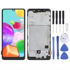 מסך TFT LCD חומר ו Digitizer מלא עצרת עם מסגרת עבור Samsung Galaxy A41 SM-A415