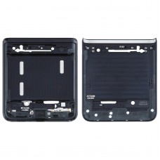 פלייט Bezel פריימים תחתון התיכון עבור סמסונג גלקסי Z Flip 5G SM-F707 (שחור)