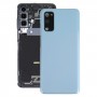 חזרה סוללת כיסוי עם מצלמת עדשת כיסוי עבור Samsung Galaxy S20 (כחולה)