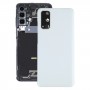 חזרה סוללת כיסוי עם מצלמת עדשת כיסוי עבור Samsung Galaxy S20 (לבנה)