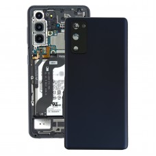 חזרה סוללת כיסוי עם מצלמת עדשת כיסוי עבור Samsung Galaxy S20 FE (שחורה)
