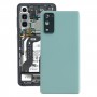 חזרה סוללת כיסוי עם מצלמת עדשת כיסוי עבור Samsung Galaxy S20 FE (כחולה)