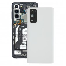 חזרה סוללת כיסוי עם מצלמת עדשת כיסוי עבור Samsung Galaxy S20 FE (כסף)