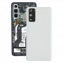 חזרה סוללת כיסוי עם מצלמת עדשת כיסוי עבור Samsung Galaxy S20 FE (כסף)