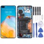 מסך LCD ו Digitizer מלא עצרת עם מסגרת עבור Huawei P40 Pro (הכחולה)