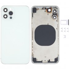 חזרה השיכון כיסוי עם חיקוי מראה של פרו iP12 עבור iPhone X (לבן)