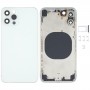 חזרה השיכון כיסוי עם חיקוי מראה של פרו iP12 עבור iPhone X (לבן)