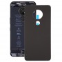 חזרה סוללה כיסוי עבור Nokia 7.2 - 6.2 TA-1196 - TA-1198 - TA-1200 - TA-1187 - TA 1201 (חלבית שחור)