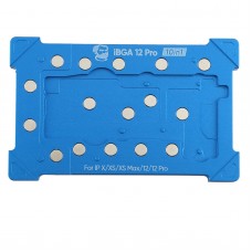 מכונאי iBGA 12 Pro 10 ב 1 פלטפורמת BGA Reballing סטנסיל עבור iPhone X  12 Pro מקס