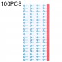 100 PCS קדמי מצלמה אבק ספוג קצף רפידות (טבעת קטנה) עבור iPhone 12 Pro - 12 Pro מקס - 12-12 מיני