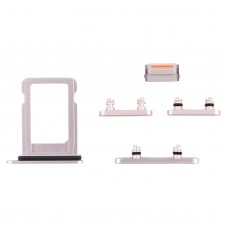 מגש כרטיס SIM + צד מקשים עבור iPhone 13 מיני (Starlight)