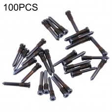100 PCS טעינה ברגים נמל עבור iPhone 13 מיני (כחול)