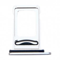SIM + כרטיס SIM מגש עבור iPhone 13 Pro מקס (כסף)