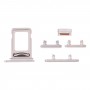 מגש כרטיס ה- SIM + מגש כרטיס ה- SIM + צד מקשים עבור iPhone 13 Pro (כסף)